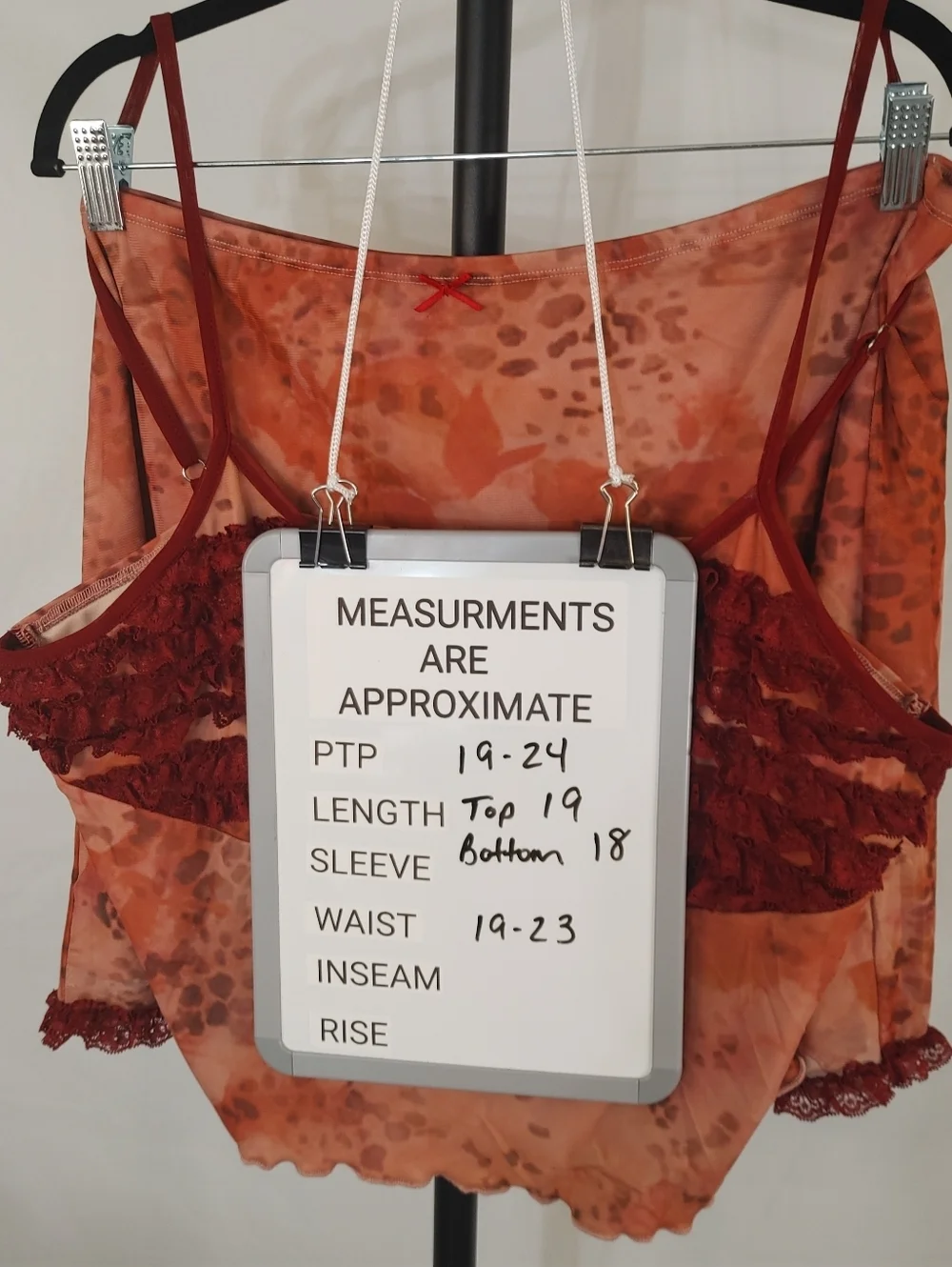 Cider 3xl 2 Piece Lingerie Set Floral Lace Mesh Bralette Mini Skirt NWT